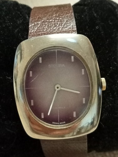 Vintage Sicura By Brietling Manual Winding 17 Jewels Watch - Picture 6 of 8