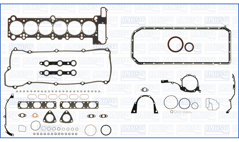 Genuine AJUSA OEM Replacement Full Engine Rebuild Gasket Set [50147500]