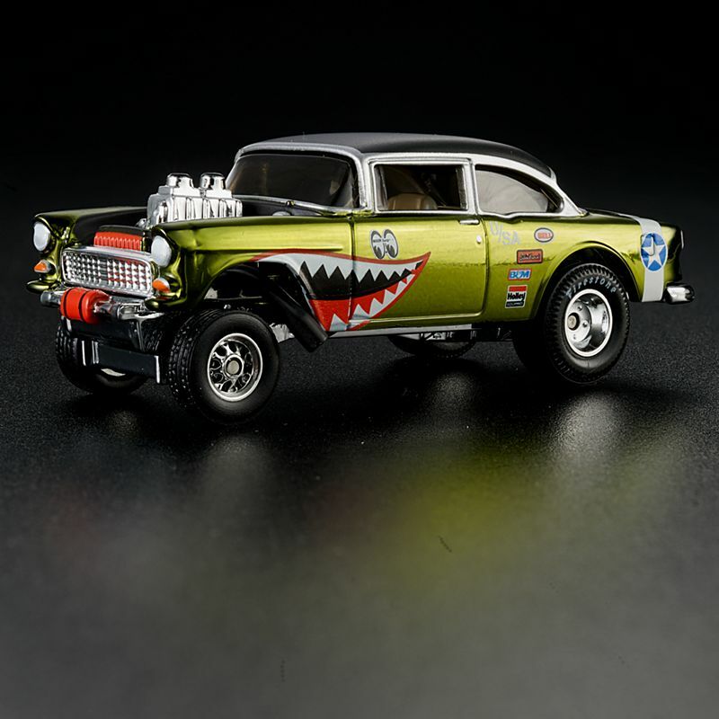 Hot Wheels RLC 55 Chevy Bel Air Gasser Moon Eyes Lower Hot Wheels RLC 55 Chevy Bel Air Gasser Moon Eyes Lower