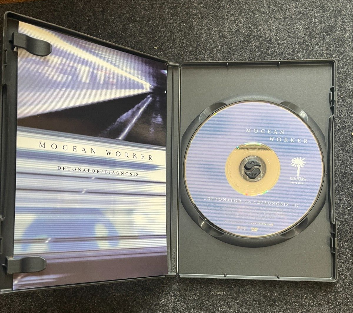 VINTAGE MOCEAN WORKER DVD DETONATOR/DIAGNOSIS 5.1 AUDIO RARE DISC