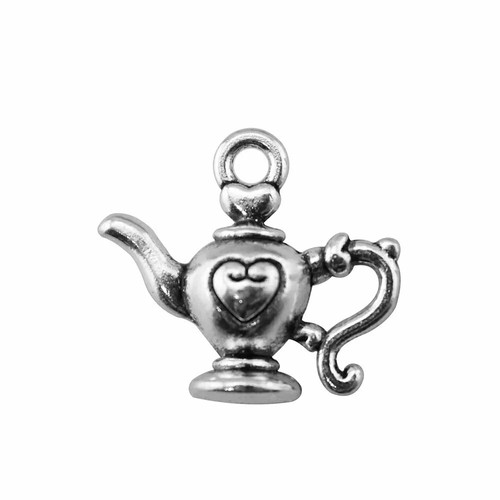 5pcs 21x19mm Teapot Charms Pendant - Picture 3 of 9