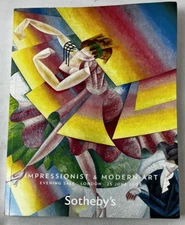 Impressionist & Modern Art Sotheby's London Evening Sale June 25, 2008 PB
