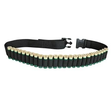Mossy Oak Shotgun Shell Belt Black w/Side Release Buckle MO-SSB-BL