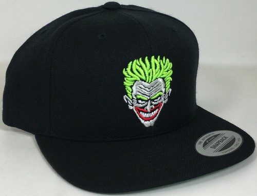 The Joker Face Black/Green UV Snap Back 