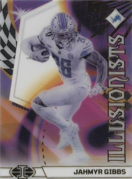 2023 Panini Illusions Jahmyr Gibbs #14 - 1 of 2