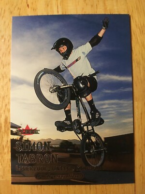 Simon Tabron | 2000 Fleer Adrenaline Classic BMX X-Games Extreme Sports #8