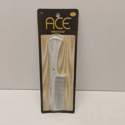 ACE Mini-Rake Comb 7 Inch 25 Gray New Old Stock | eBay