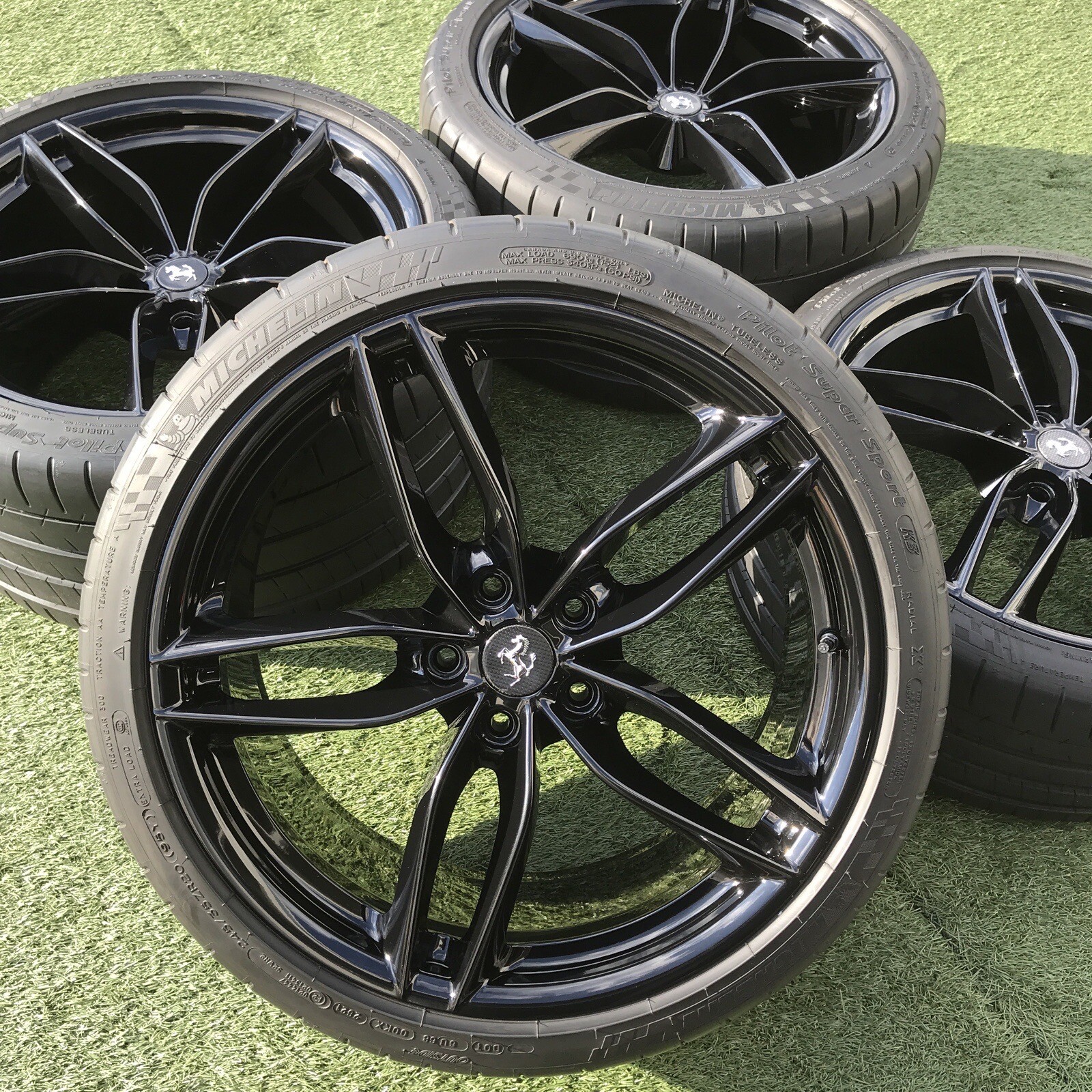 20" Ferrari 488GTB F8 Tributo Wheels Tires OEM Genuine Set 4 SPIDER 488 458
