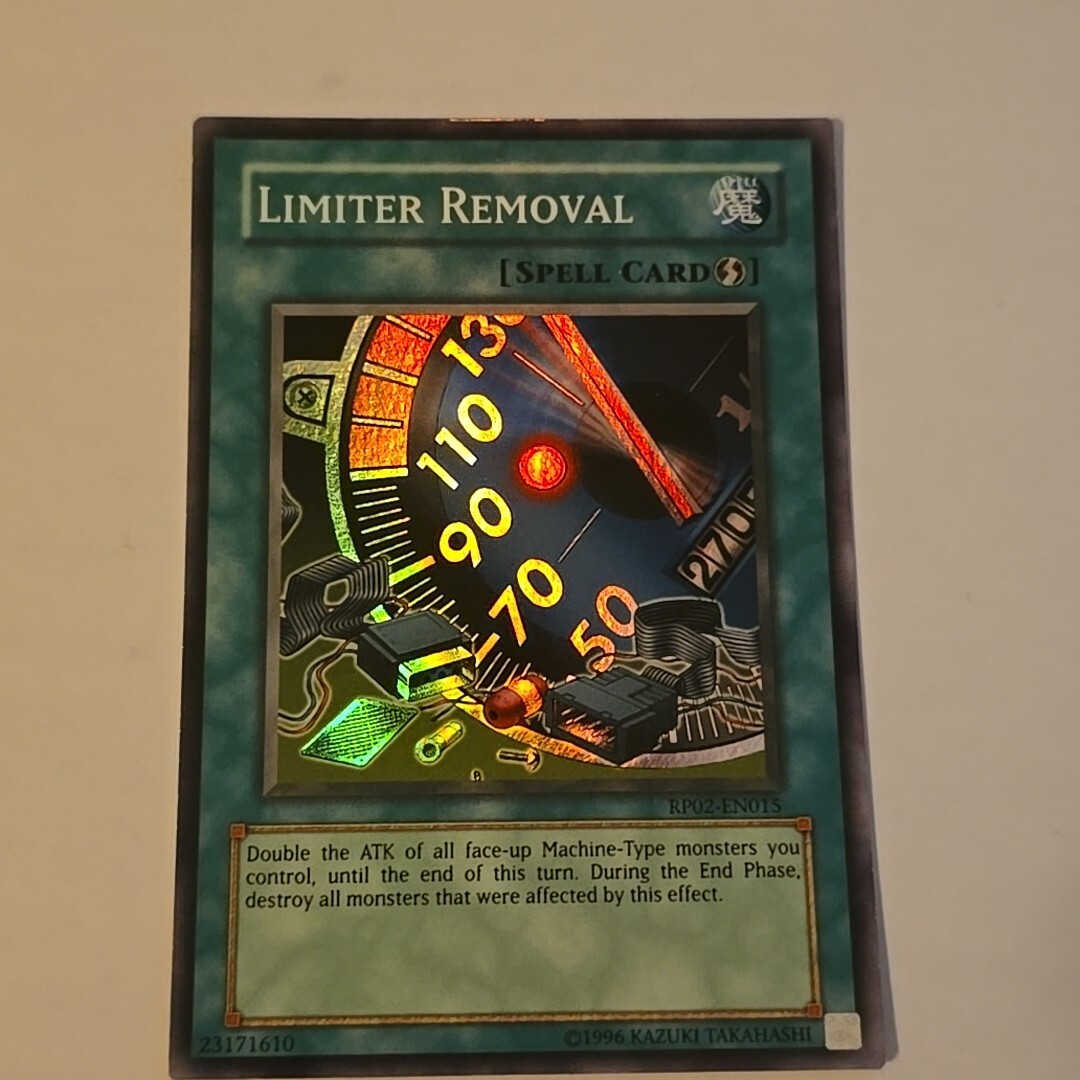 yugioh spell removal cards Yu-Gi-Oh! - Limiter (RP02-EN015) - Retro Pack 2 - Unlimited Edition yugioh cards that remove monsters