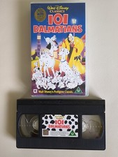 101 Dalmatians VHS PAL Video Walt Disney Classics