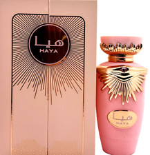 LATTAFA HAYA EAU DE PARFUM SPRAY FOR WOMEN 3.4 Oz / 100 ml BRAND NEW ITEM