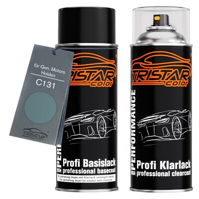 Autolack Spraydosen Set für Gen. Motors Holden C131 Clover Green Accent Metallic