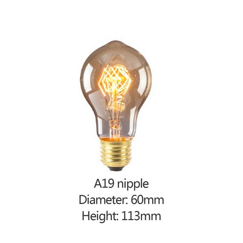 Vintage Industrial Retro Edison LED Bulb Spiral Filament Light Lamp E27 40W New - Picture 16 of 28