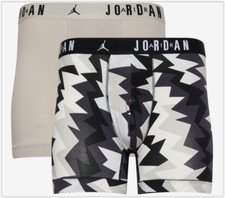 NIB Air Jordan Flight Cotton Stretch 2 Pack Retro 7 Print Boxer Brief, L