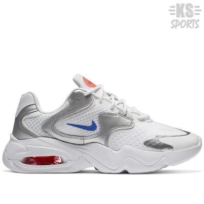 Nike Air Max 2X 'White Metallic Silver' Women's Running