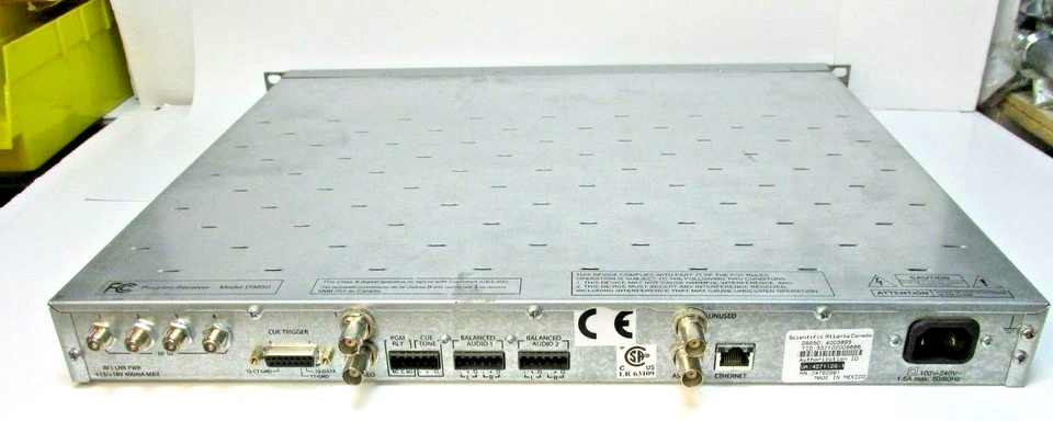 Receptor de TV vía satélite (A&E) CNN Cisco Scientific Atlanta PowerVu D9850 Foto 3 de 4