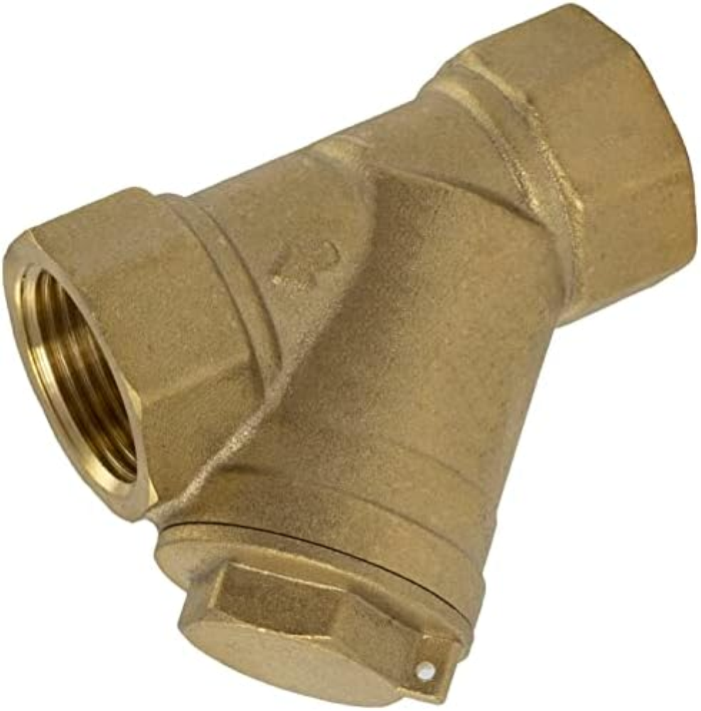 Aerzetix - C60618 - Filtro con setaccio in Y Femmina-Femmina 1/2" per Acqua PN16