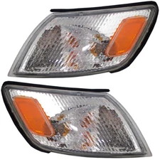 Left Right Sides Pair Signal Lights for LEXUS 97-99 ES300 Base Sedan 4-Door