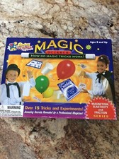 Slinky Science Magic tricks with Magnetism, Elasticity Friction Brand new