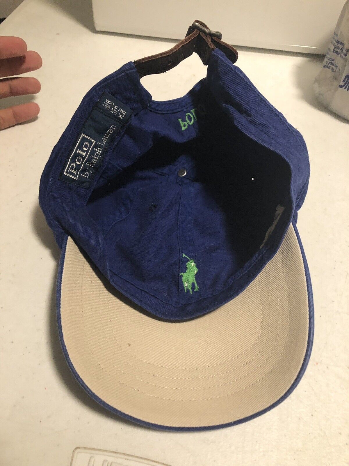 Blue Polo Ralph Lauren Hat Cap Adjustable Fire Hy… - image 7