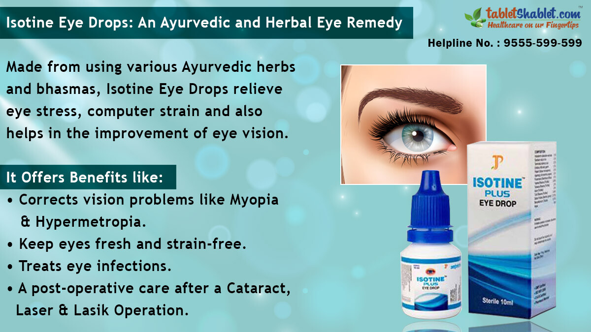 Isotine Cataract Eye Drops Lubricant NonCarnosine (NAC) eBay