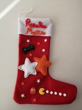 12 Calze Natalizie Portaposate | Mini Sacchetti Decorativi Per Albero Di Natale | Babbo Natale E Pupazzi - Foto 4