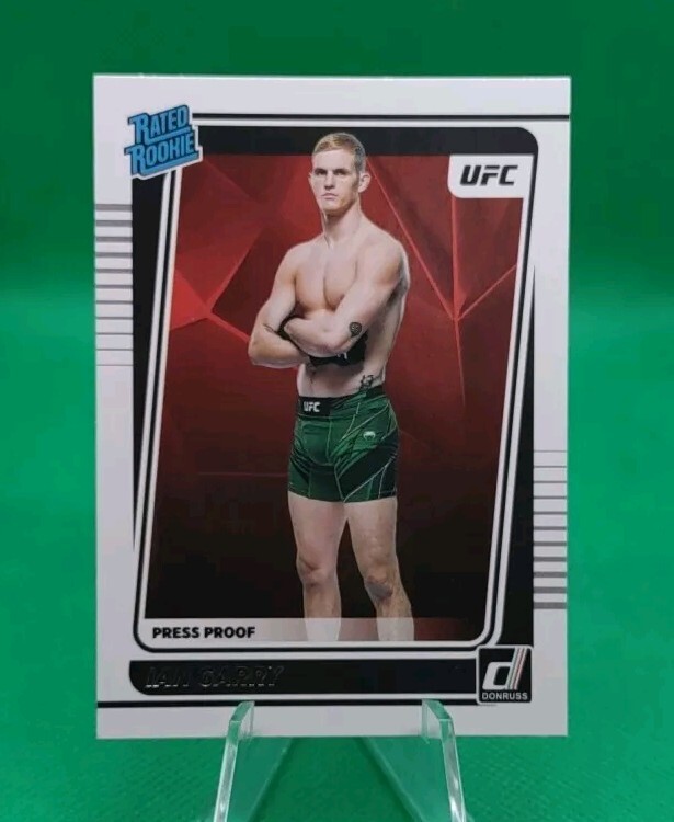 2022 Donruss UFC Silver Press Proof Ian Garry RC