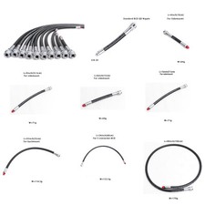 4''-40'' Scuba Diving 350PSI Low Pressure Hose For BCD and First Stage Connector