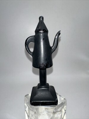 Vintage Metal Vintage Shaped Coffeepot Kettle Finial Black Unbranded Spout