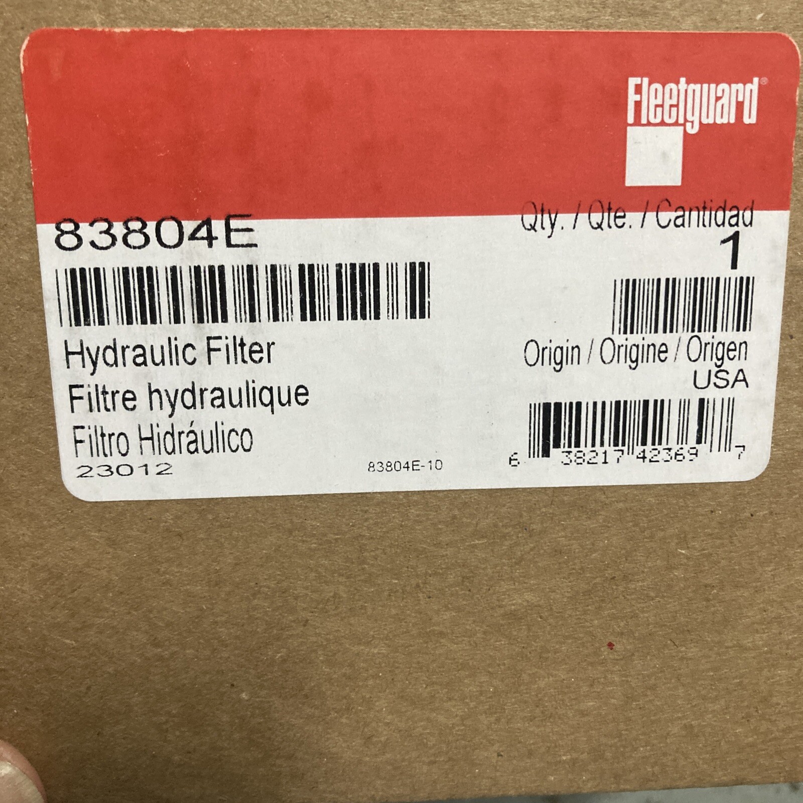 NEW CUMMINS FLEETGUARD POWER STEERING RESERVOIR FILTER ELEMENT