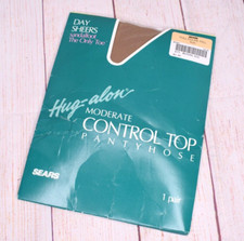 Sears Day Sheers Sandalfoot The Only Toe Full Figure Tall Nude Pantyhose NEW