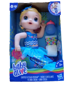 baby alive shimmer and splash mermaid