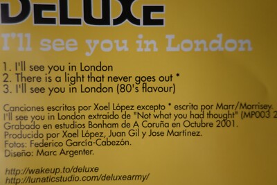 DELUXE: Es gibt ein Licht, das nie ausgeht. CD SINGLE INKL. THE SMITHS COVER