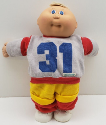 Cabbage Patch Doll 1978 - 1982 Bald Blue Eyes Baby Boy Athletic # 31  NICE!