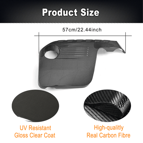 Carbon Motorabdeckung Abdeckung Engine Cover für BMW F80 M3 F82 F83 M4 2014-2019 - Picture 8 of 13