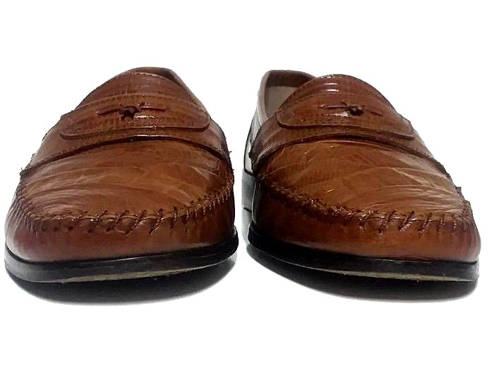 Giorgio Brutini Mens Leather Moc Toe Loafer Shoes size 10 D  display picture 1