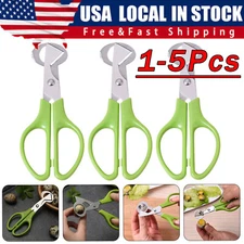 Quail Roast egg scissors Cut eggshell scissors eggshell opening divider scissors