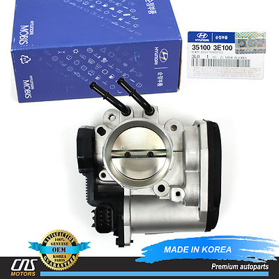 GENUINE Throttle Body for 2006-10 Santa Fe Optima Rondo 2.7L OEM 351003E100     