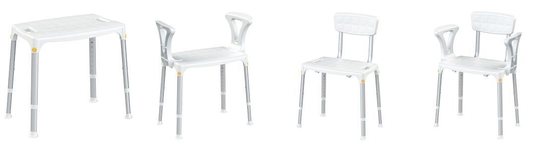 Duschhocker Duschstuhl Smart Badezimmerstuhl Badhocker Hocker fürs Bad Careline