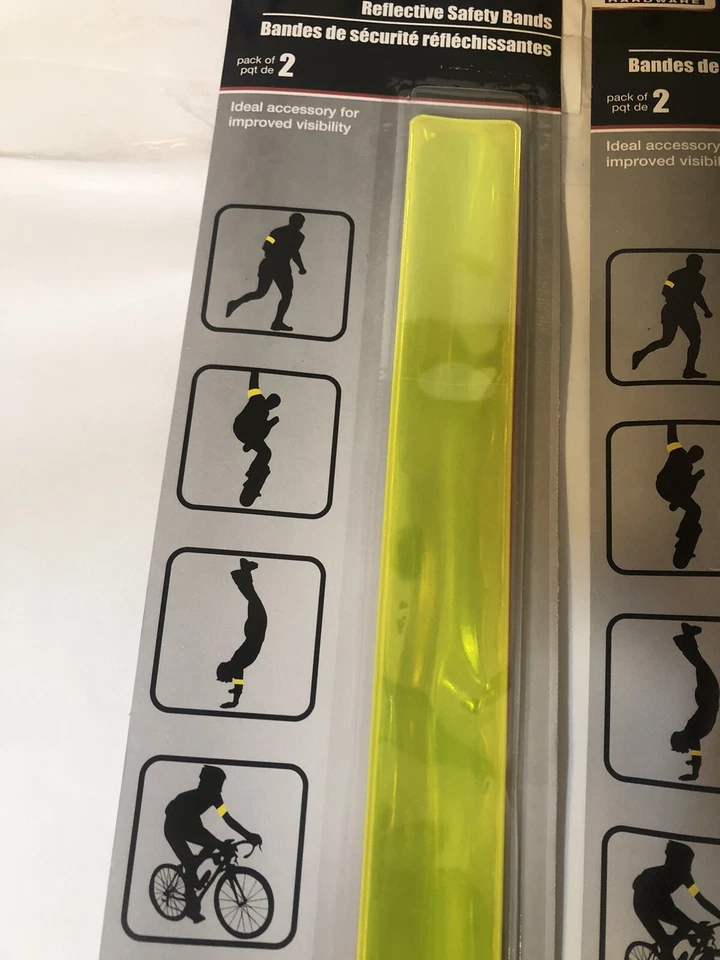 Reflective safety night  bycicle  rideing ;scate Boarding, walking  Arm Reflecte - Image 2 of 3