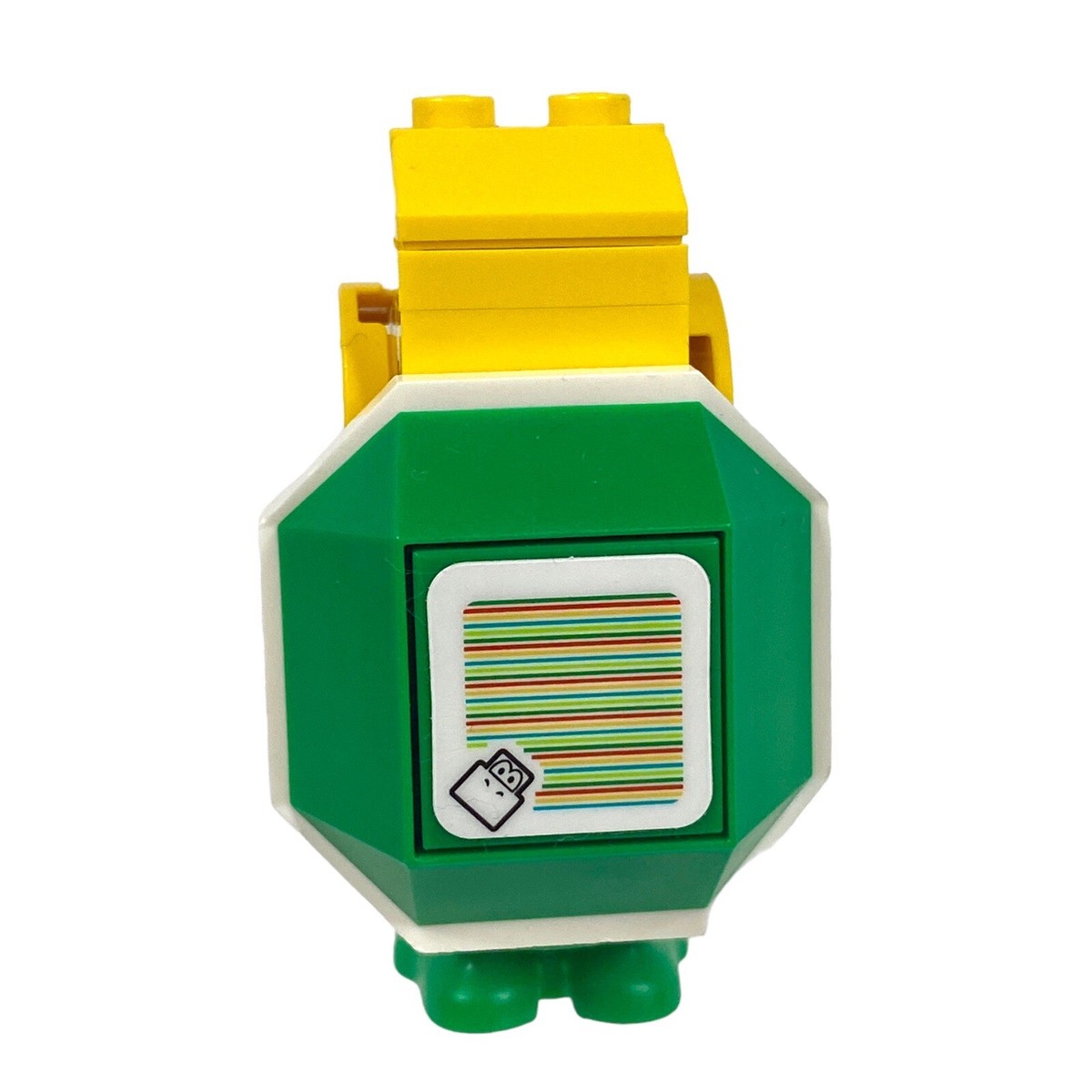 Lego Koopa Troopa 71362 Scanner Code with Yellow Lines Super Mario