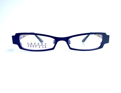 New Lafont Issy La Metal Black Purple Yellow Cat Eye Glasses  display picture 1