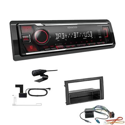 Kenwood KMM-BT408 DAB+ Auto Radio Bluetooth für Skoda Fabia Facelift 2004-2007