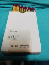 Irwin Strait-line Marking Crayons Red 66401 Lumber 12pk.