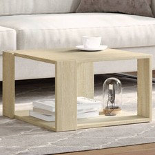 Coffee Table Sonoma Oak 51.5x51.5x30  Engineered Wood Z7P5