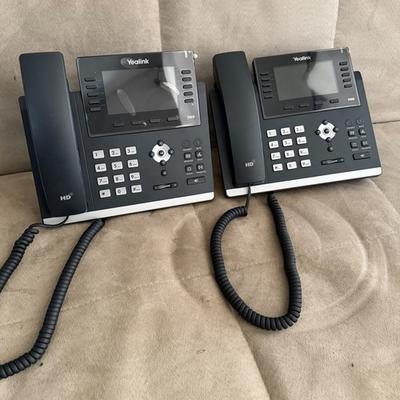 #ad #ad Yealink SIP T46S IP Phone Black Lot Of 2 $79.00