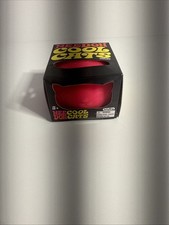Schylling NeeDoh Cool Cats Red Pink Squishy Sensory Fidget Stress Ball NEW