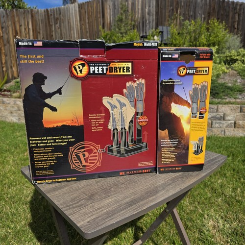 PEET Boot & Helmet Multi Dryer System Plus Heated Glove Dryer Ports Original