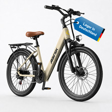 Herren/Damen 24 Zoll Elektrofahrrad 36V 13AH E-City Bike 250W 65km Pedelec