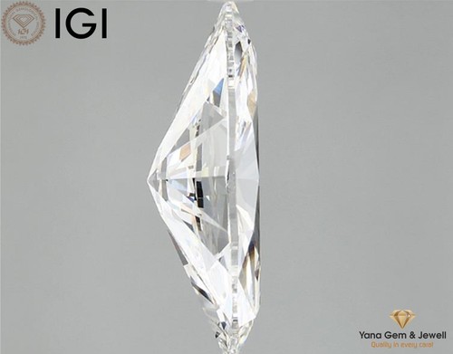 5.00 Carat Marquise Diamond CVD Lab Grown F Color VVS2 IGI Certified for Jewelry - Picture 5 of 9